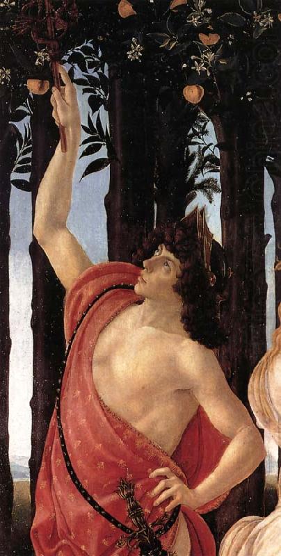 Details of Primavera-Spring, Sandro Botticelli